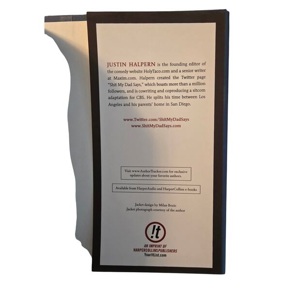 Sh*t My Dad Says by Justin Halpern Hardcover Book - Picture 11 of 11